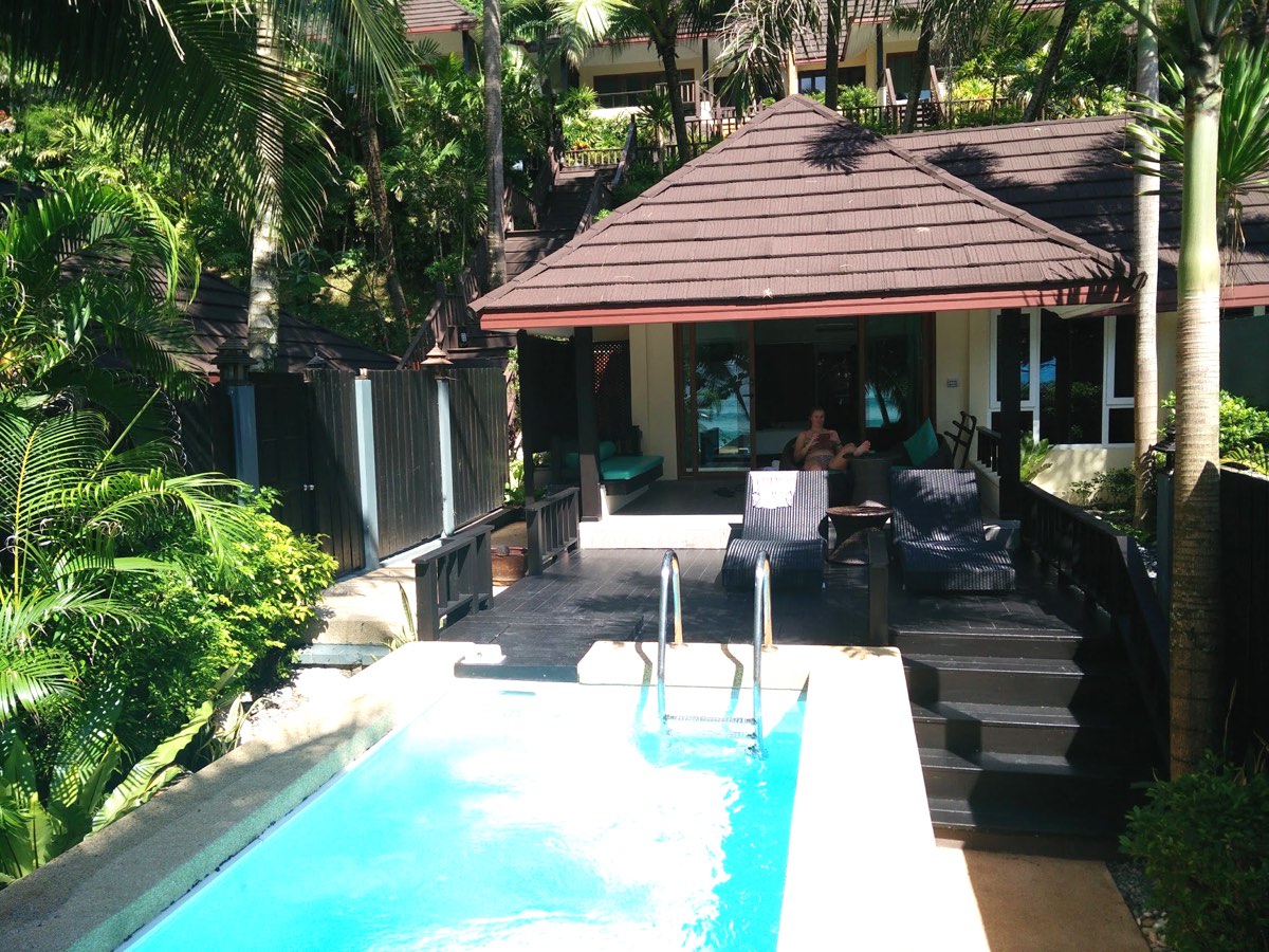 Pool Villa på Andaman White Beach Resort